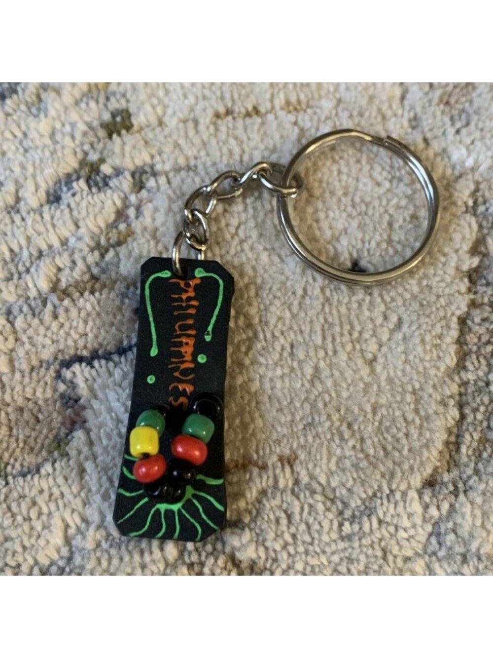 Philippines Sandal Flip Flop Keychain Souvenir Travel Beach Handmade